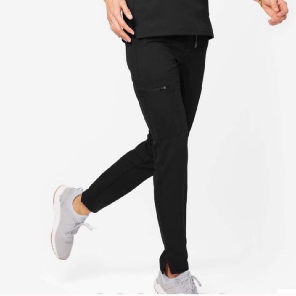 FIGS Women’s YOLA Black Scrub Pants XXS petite